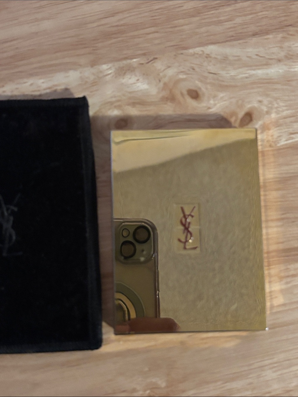 Yves Saint Laurent Empty Mirror Compact. YSL